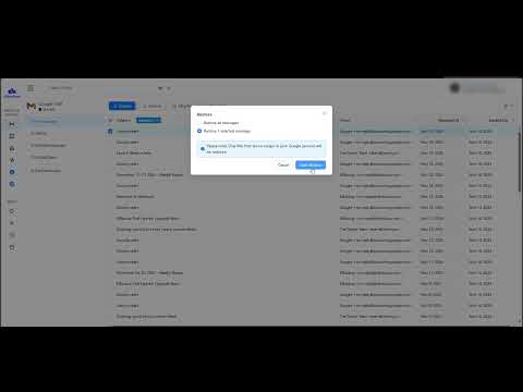 How to restore google mail with ElBackup