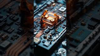 tiny workers repairing electronics #shorts