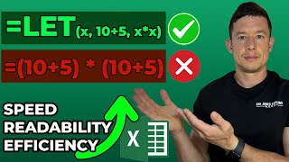 Excel LET Function Tutorial | Clean, Fast & Smarter Formulas