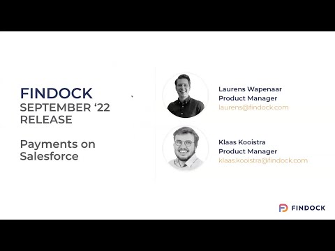 FinDock September 2023 release webinar