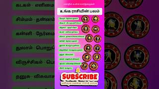 12 ராசிகளின் பலம் ✨ #rasipalan #horoscope #astrology #harikesanallurvenkatraman #suntv #shorts #god