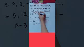 Arithmetic Sequence#arithmetic#sequence#mathiseverywhere #maths