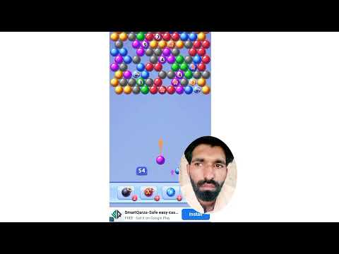 How to play bubble shooter game in Pakistan #How to play game 🎮#Game kasy khele#gemes Gaming ki duny