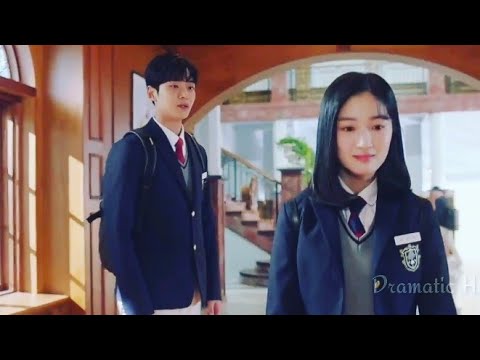 New Korean Mix Hindi Song 💗 {Part 5} 💗 High School Love Story 💗 Girl Found Out That She's in Comic 💗