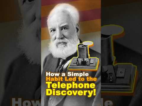 How a Simple Habit Led to the Telephone 📞 Discovery!