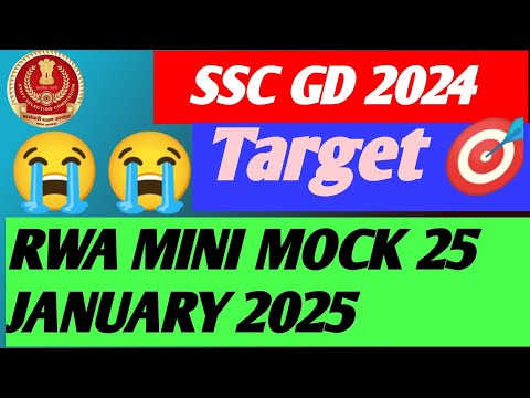 Rwa Math Mini Mock Solution ☺️Kya rha mera score 😭Exam Vali Approch