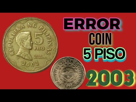 2003 PHILIPPINES PISO COINS VALUE Money! Coins Worth Money