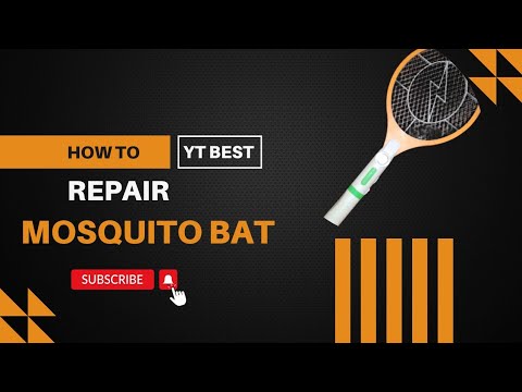 how to repair mosquito bat / mosquito killer bat battery repair