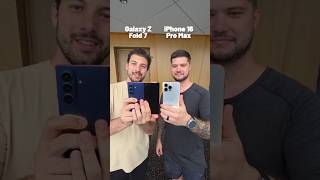 iPhone 16 Pro VS Galaxy Z Fold 7
