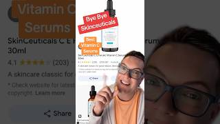 BYE BYE SKINCEUTICALS - The Best Vitamin C Serum Dupes #shorts