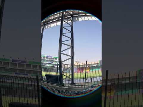 National Stadium Karachi through Fishnet Lens👀           #championstrophy2025 #pakistan