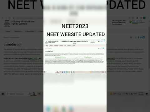 NEET 2023 #neet #neetnews #nta #doctor  #neetug #viral