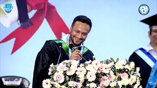 Graduation Speech from Our All-Rounder Sakib Al Hasan | American International University-Bangladesh