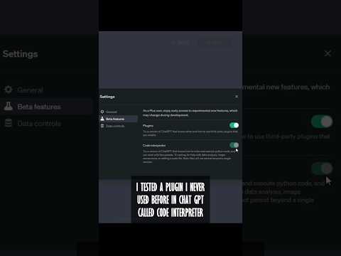 Using code interpreter GPT4 #gamedev #gamedevelopment #unrealengine5 #codeinterpreter #gpt4