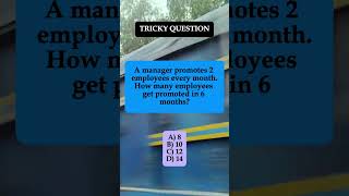 Manager Promotes 2 Employees/Month – How Many in 6 Months? #shorts