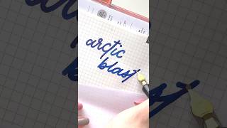 Some #monoline #lettering practice :) with #diamine fountain pen ink