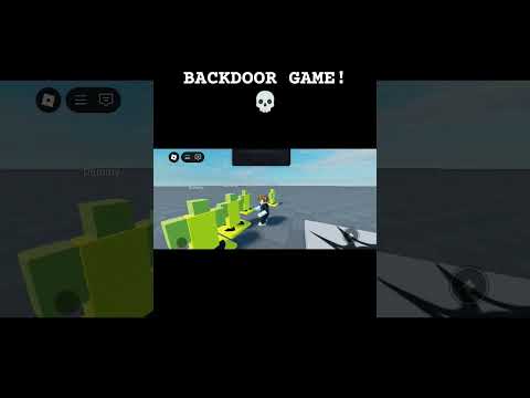 *BACKDOOR GAME* 2025 #MODS #cool #roblox #haveitoldyoulatelythatiloveyou #funny #delta #backdoor