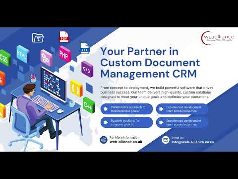 Custom Document Management Software by Web Alliance