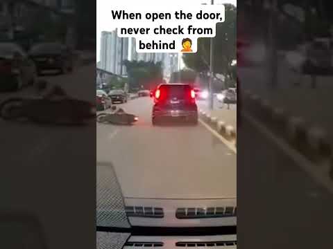 When open the door, never check from behind 🤦#reels #fypシ゚viral #2025 #reelsvideo #youtube #fypviral