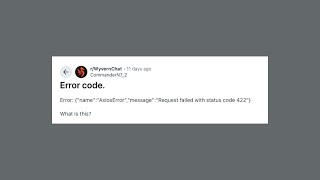 How To Resolve Wyvern Chat Error Code 422?
