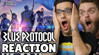 Best New Anime MMO?? | Blue Protocol Trailer Reaction | The Game Awards 2022