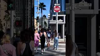 She Walked Through LA Like a Movie Scene #LosAngelesWalk #NightScenes #CaliforniaVibes #ViralVideo