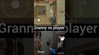 I MAKE GRANNY AND PLAYER DOOR ESCAPE #granny #horror #game #player