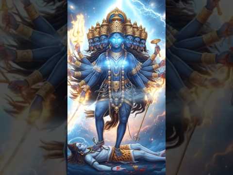 Mahakali & Mahakala – The Cosmic Rudra Tandava |  Cinematic Divine Awakening