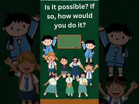 9 Kids, 3 Lines, 4 Each| Math Puzzle! | M_WITH_M #mathpuzzle #funwithmath #mwithm #mathtricks