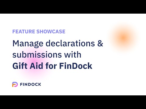 Manage Gift Aid in Salesforce with FinDock