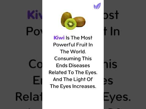 Kiwi Is The Most Powerful Fruit In The World. Consuming This Ends Diseases ---Of The Eyes Increases.