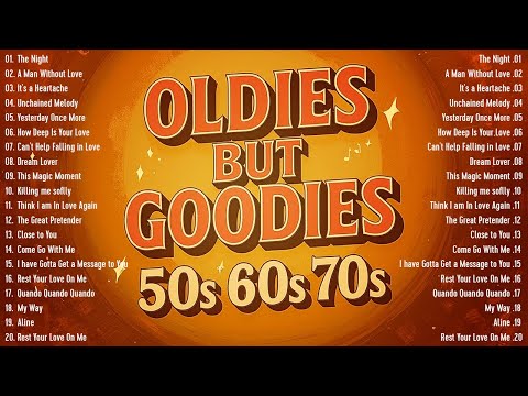 Tom Jones, Engelbert, Elvis, Sinatra, Paul Anka, Carpenters – Golden Oldies 50s 60s 70s Love Songs