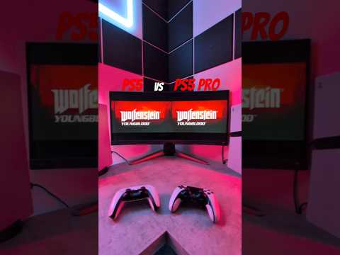 PS5 Pro vs PS5 Wolfenstein Youngblood Boot Up Test