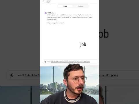 Building an AI Interview Prep GPT  #aigpt