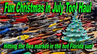 Fun little Christmas in July Flea Market Tool Haul!