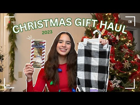 CHRISTMAS GIFT HAUL - 2023