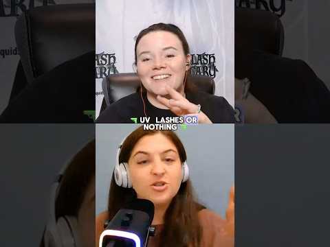 ep1 of the lash science podcast is out now! #uvlashes #lashextensions #podcast