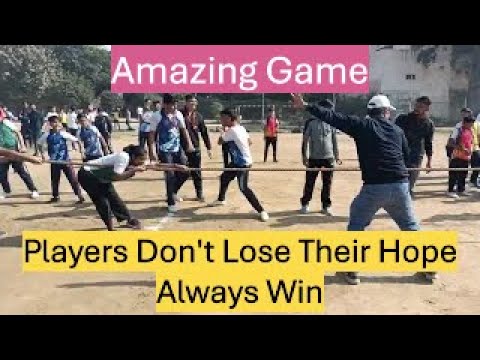 Tug of War Game | Pulling Rope Game Rishikul Vidyapeeth School Sonipat #sports #tugofwar #sportsmeet