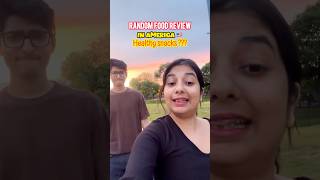 Random US walk, healthy snack review, cute golden cat & fun food talk during my daily vlog 🐾✨