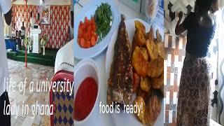 Life of An Extroverted Introvert in Ghana/Healthy Cooking Unboxing Errands etc