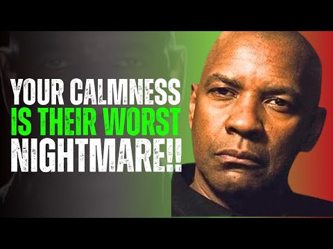 Why Staying Calm Scares Manipulative People | Denzel Washington Motivation