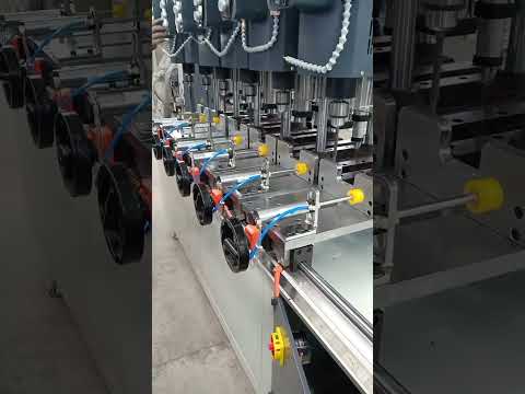 Six sets of drilling equipment for aluminum doors and windows and curtain walls#drilling #machine