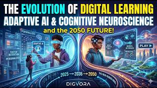 The Evolution of Digital Learning Adaptive AI, Cognitive Neuroscience, and the 2050 Future