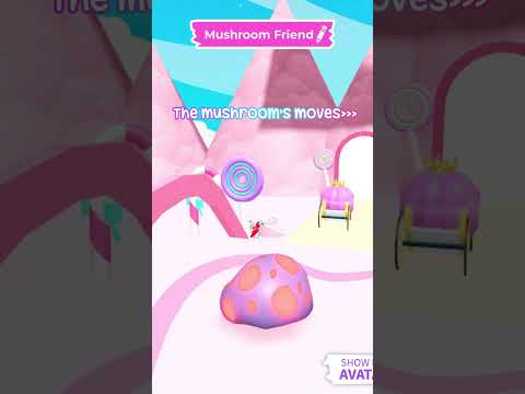 The mushroom friend has the best moves!💗 #adoptme #adoptmepets #adoptmemega