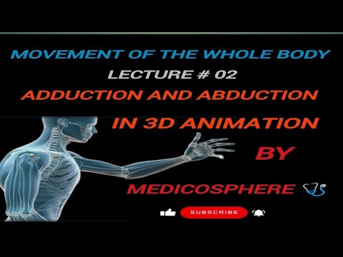 Lecture # 02: ABDUCTION AND ADDUCTION BY MEDICOSPHERE 🩺. MOVEMENT OF THE WHOLE BODY PARTS.