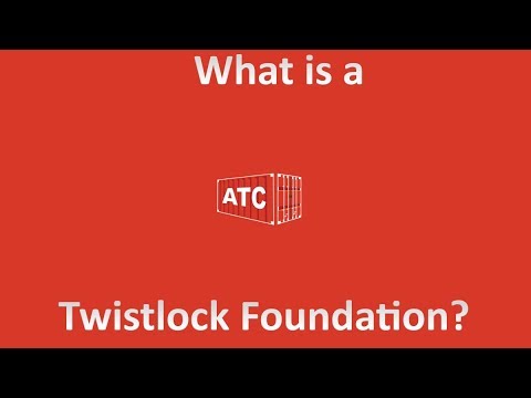 What is a twistlock foundation?