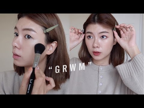 GRWM/十一月愛用品妝容🍒千元有找電棒、Etude House眼影腮紅盤、必回購光澤底妝、開架百元柔霧唇膏｜安妞Alina