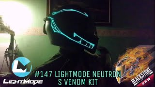 #147 LIGHTMODE NEUTRON S VENOM KIT UNBOXING AND INSTALLING ON AGV K1 HELMET