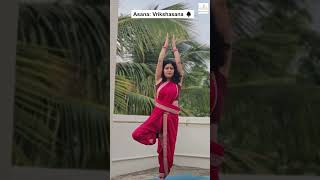 Navratri Day 1 – Maa Shailputri 🌸 Vrikshasana for Strength & Stability | Navratri Yoga 2025