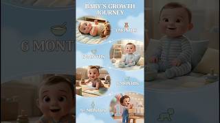 Your Baby's First Year: Key Development Milestones (3 to 12 Months) #medicalshorts #babymilestones